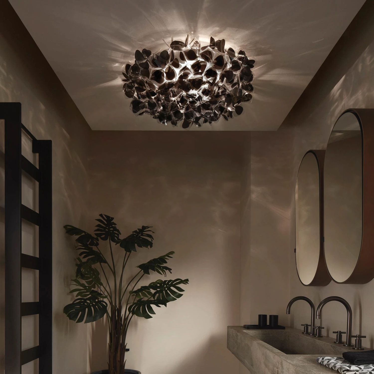 Slamp Clizia Mama Non Mama Wandlampe schwarz Ø78cm Slamp Clizia Mama Non Mama Wandlampe Schwarz Ø78cm -Slamp 10013399 1