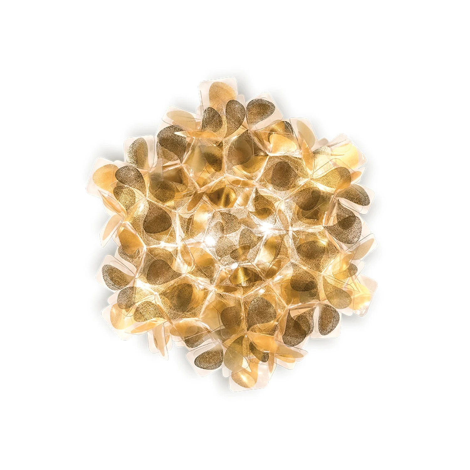 Slamp Clizia Mama Non Mama Wandlampe gold Ø32cm Slamp Clizia Mama Non Mama Wandlampe Gold Ø32cm -Slamp 10013402 1