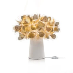 Slamp Clizia Mama Non Mama Tisch E14 Gold/weiß