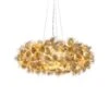 Slamp Clizia Mama Non Mama Pendel Ø78cm Gold/klar 2 Slamp Clizia Mama Non Mama Pendel Ø78cm Gold/klar -Slamp 10013418