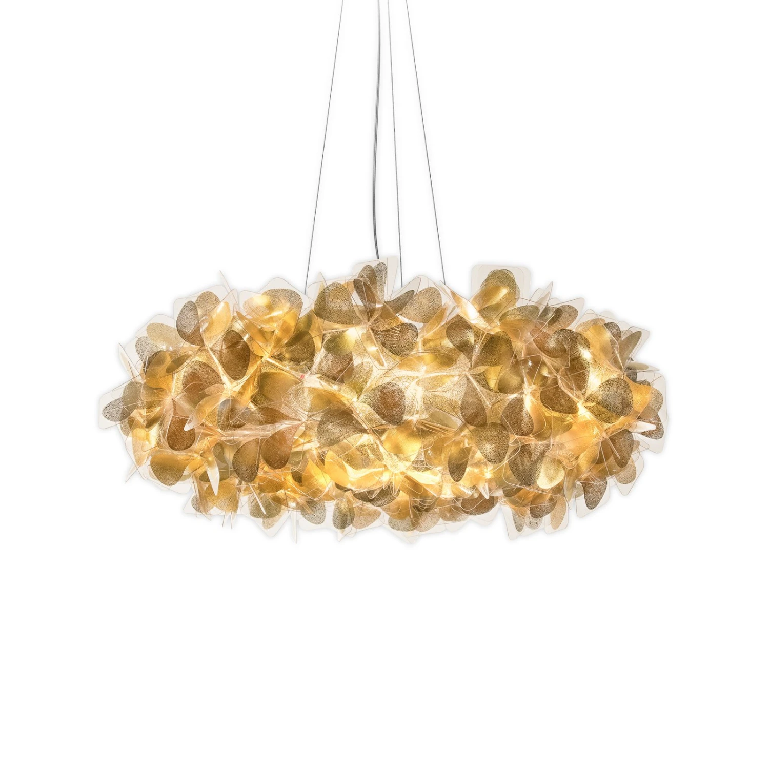 Slamp Clizia Mama Non Mama Pendel Ø78cm gold/klar Slamp Clizia Mama Non Mama Pendel Ø78cm Gold/klar -Slamp 10013418