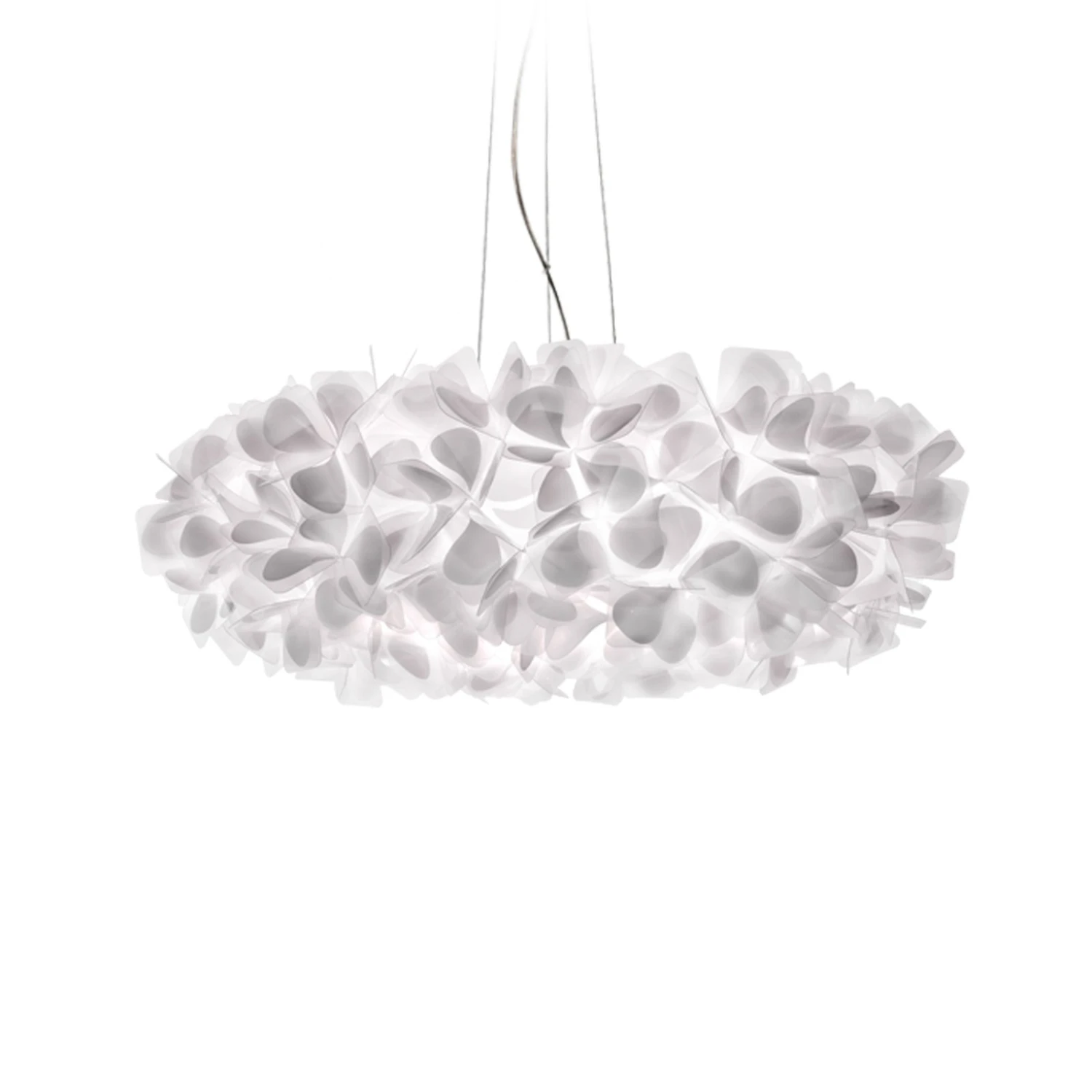 Slamp Clizia Mama Non Mama Pendel Ø78cm weiß/klar Slamp Clizia Mama Non Mama Pendel Ø78cm Weiß/klar -Slamp 10013421