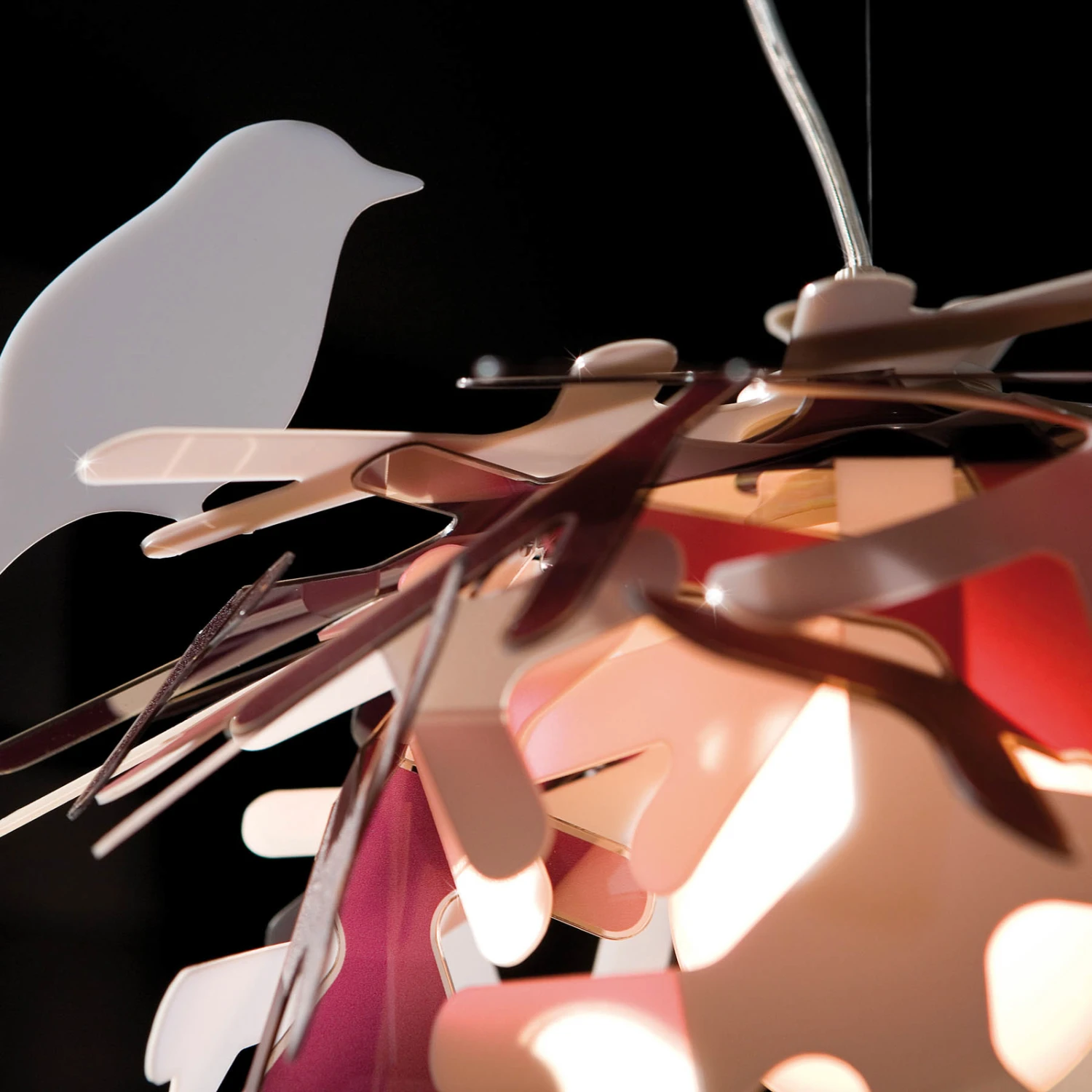 Slamp Luis - Designer-Hängeleuchte, violett Slamp Luis - Designer-Hängeleuchte, Violett -Slamp 8503004 1