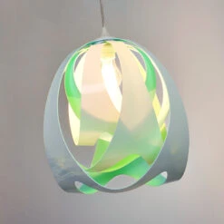 Slamp Goccia Di Luce Pendelleuchte, Blau-grün 3 Slamp Goccia Di Luce Pendelleuchte, Blau-grün -Slamp 8503006 1