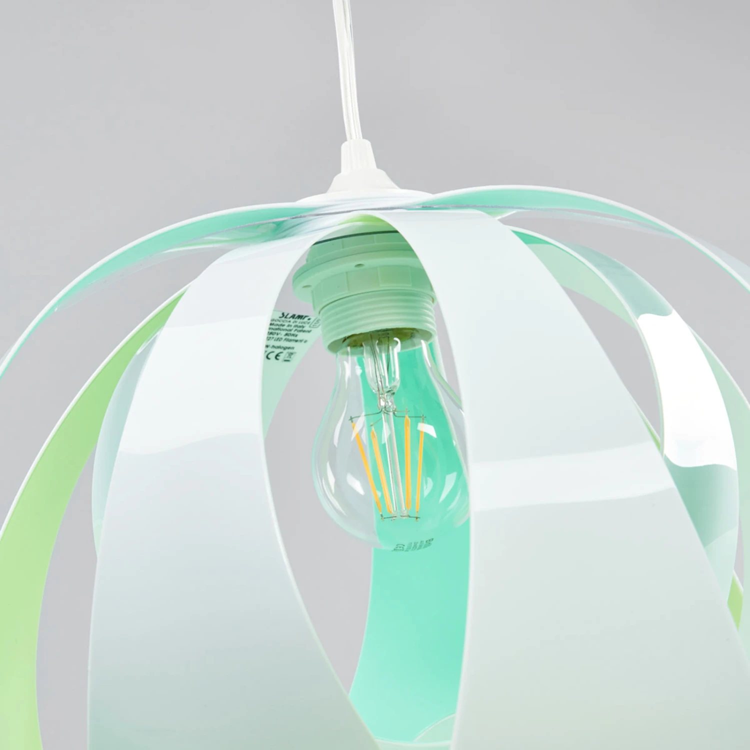 Slamp Goccia di Luce Pendelleuchte, blau-grün Slamp Goccia Di Luce Pendelleuchte, Blau-grün -Slamp 8503006 5