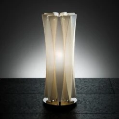 Slamp Bach Tischleuchte, Höhe 42 Cm, Gold
