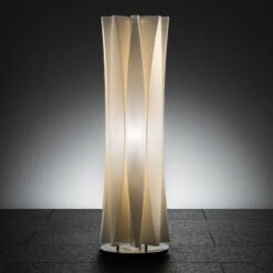 Slamp Bach Tischleuchte, Höhe 73 Cm, Gold