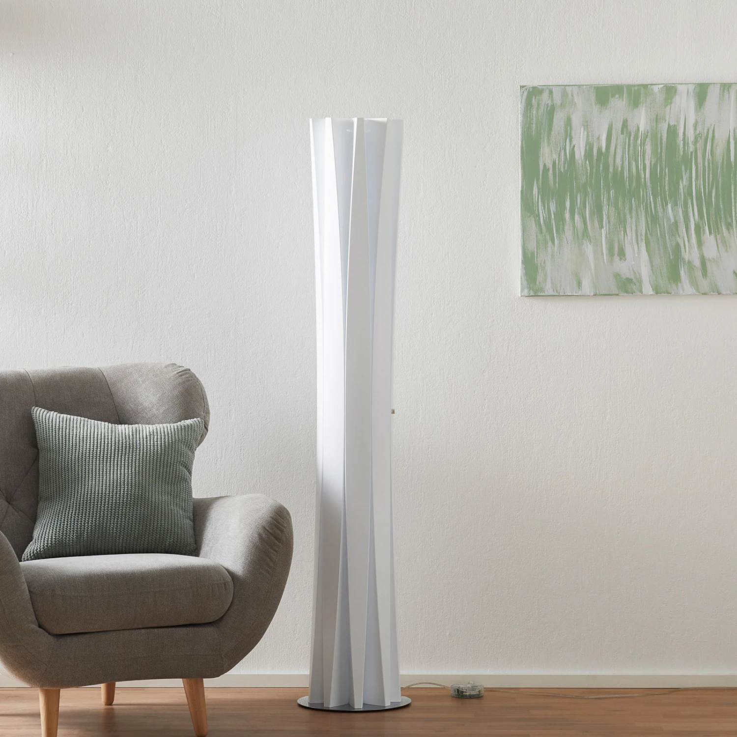 Slamp Bach Stehleuchte, Höhe 161 cm, weiß Slamp Bach Stehleuchte, Höhe 161 Cm, Weiß -Slamp 8503056 2