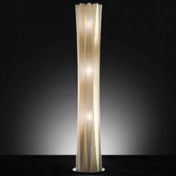 Slamp Bach Stehleuchte, Höhe 161 Cm, Gold