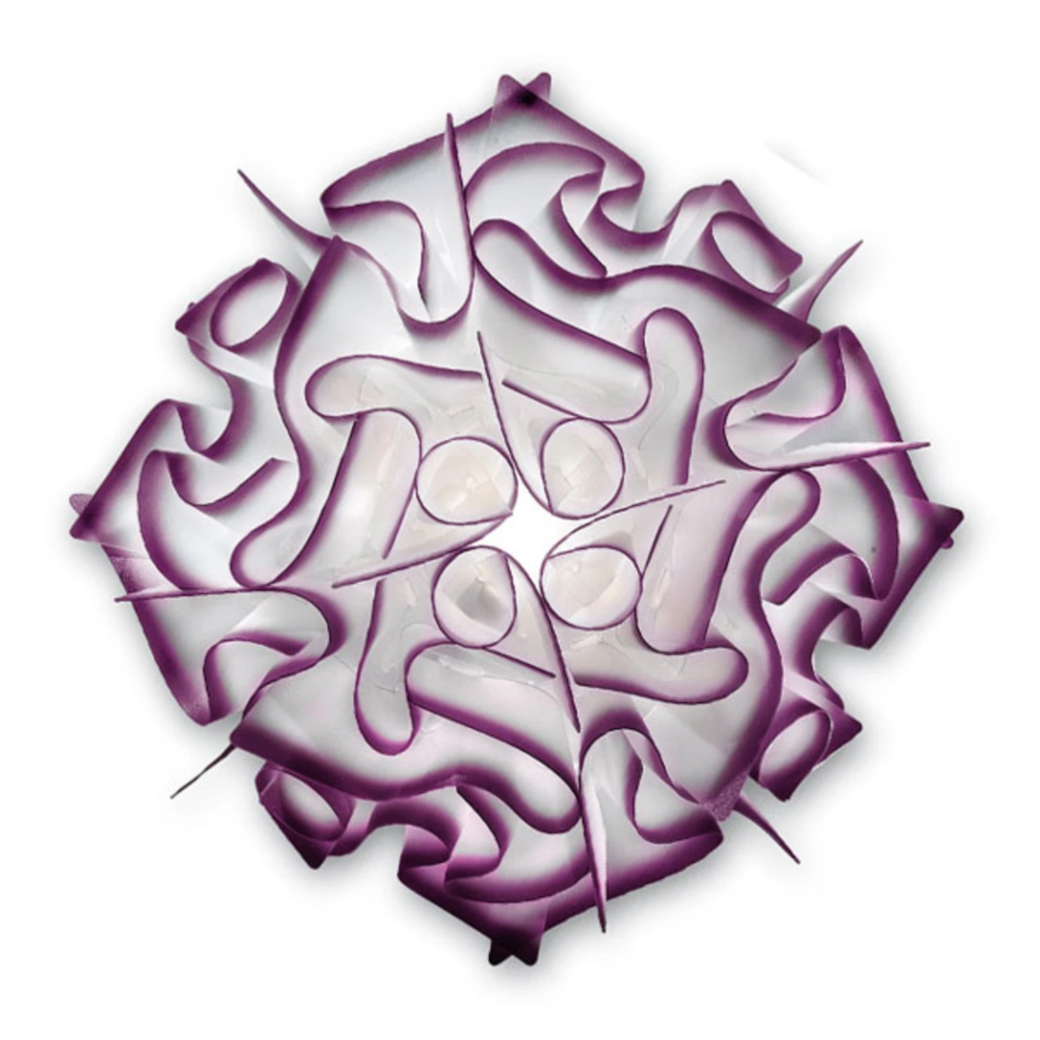 Slamp Veli - Designer-Wandleuchte, Ø 32cm, pflaume Slamp Veli - Designer-Wandleuchte, Ø 32cm, Pflaume -Slamp 8503143 2