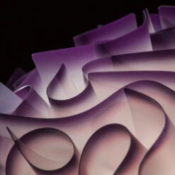 Slamp Veli - Designer-Wandleuchte, Ø 32cm, Pflaume 5 Slamp Veli - Designer-Wandleuchte, Ø 32cm, Pflaume -Slamp 8503143 3