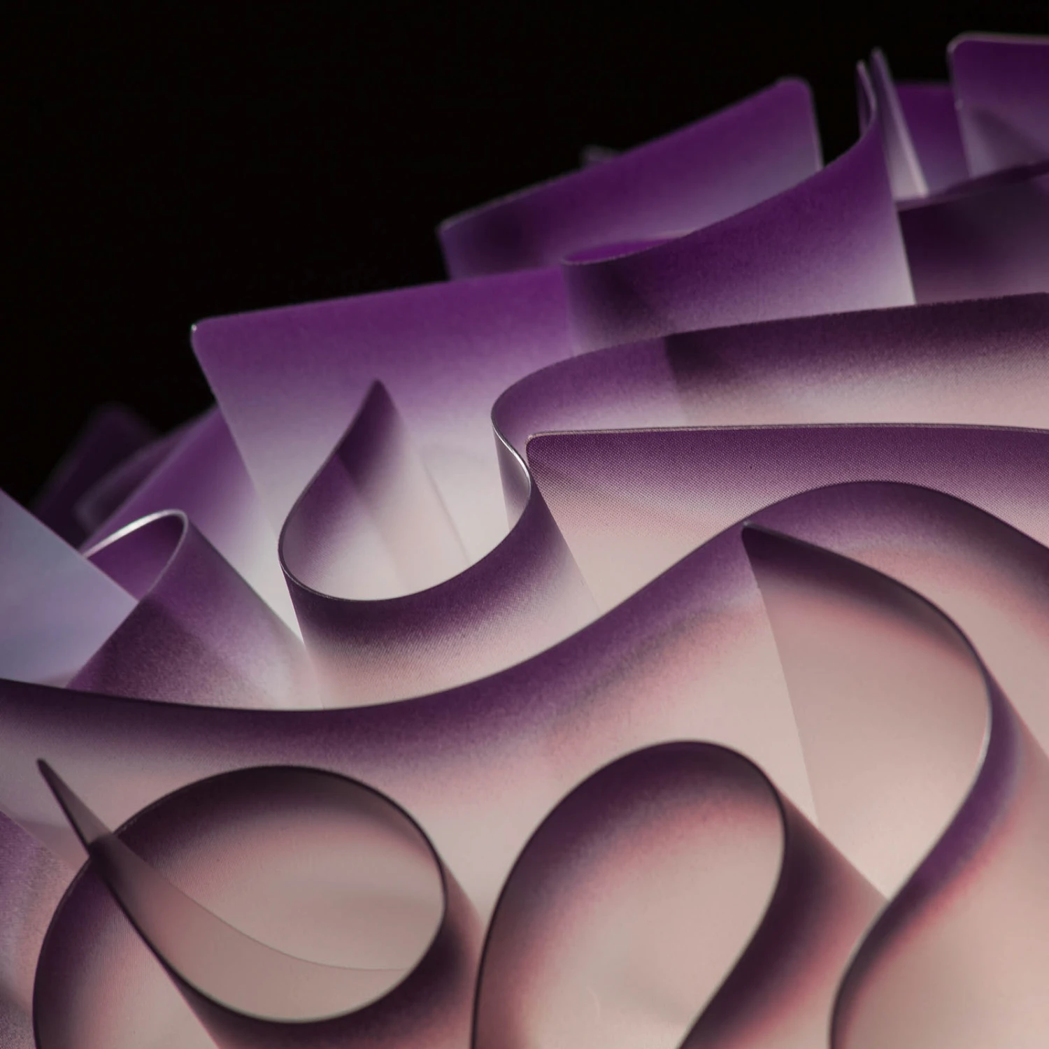 Slamp Veli - Designer-Wandleuchte, Ø 32cm, pflaume Slamp Veli - Designer-Wandleuchte, Ø 32cm, Pflaume -Slamp 8503143 3