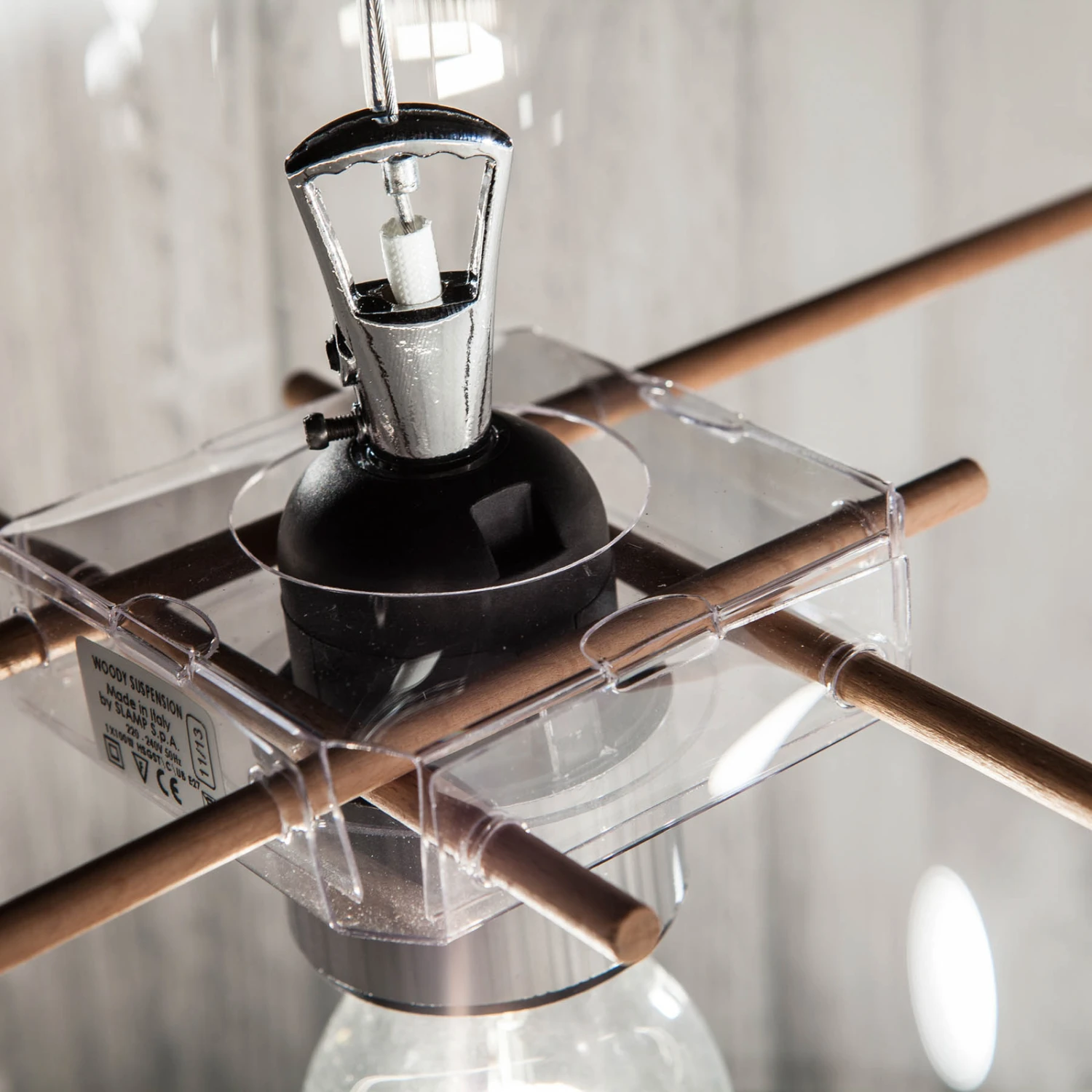 Slamp Woody - Farbverlauf-Hängeleuchte, weiß Slamp Woody - Farbverlauf-Hängeleuchte, Weiß -Slamp 8503151 7