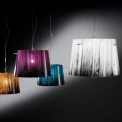 Slamp Woody - Farbverlauf-Hängeleuchte, Purple 7 Slamp Woody - Farbverlauf-Hängeleuchte, Purple -Slamp 8503152 5