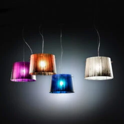 Slamp Woody - Farbverlauf-Hängeleuchte, Orange 6 Slamp Woody - Farbverlauf-Hängeleuchte, Orange -Slamp 8503153 4