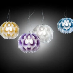 Slamp Flora M - Designer-Hängeleuchte, Weiß 5 Slamp Flora M - Designer-Hängeleuchte, Weiß -Slamp 8503168 3