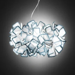 Slamp Clizia - Designer-Pendelleuchte, Blau