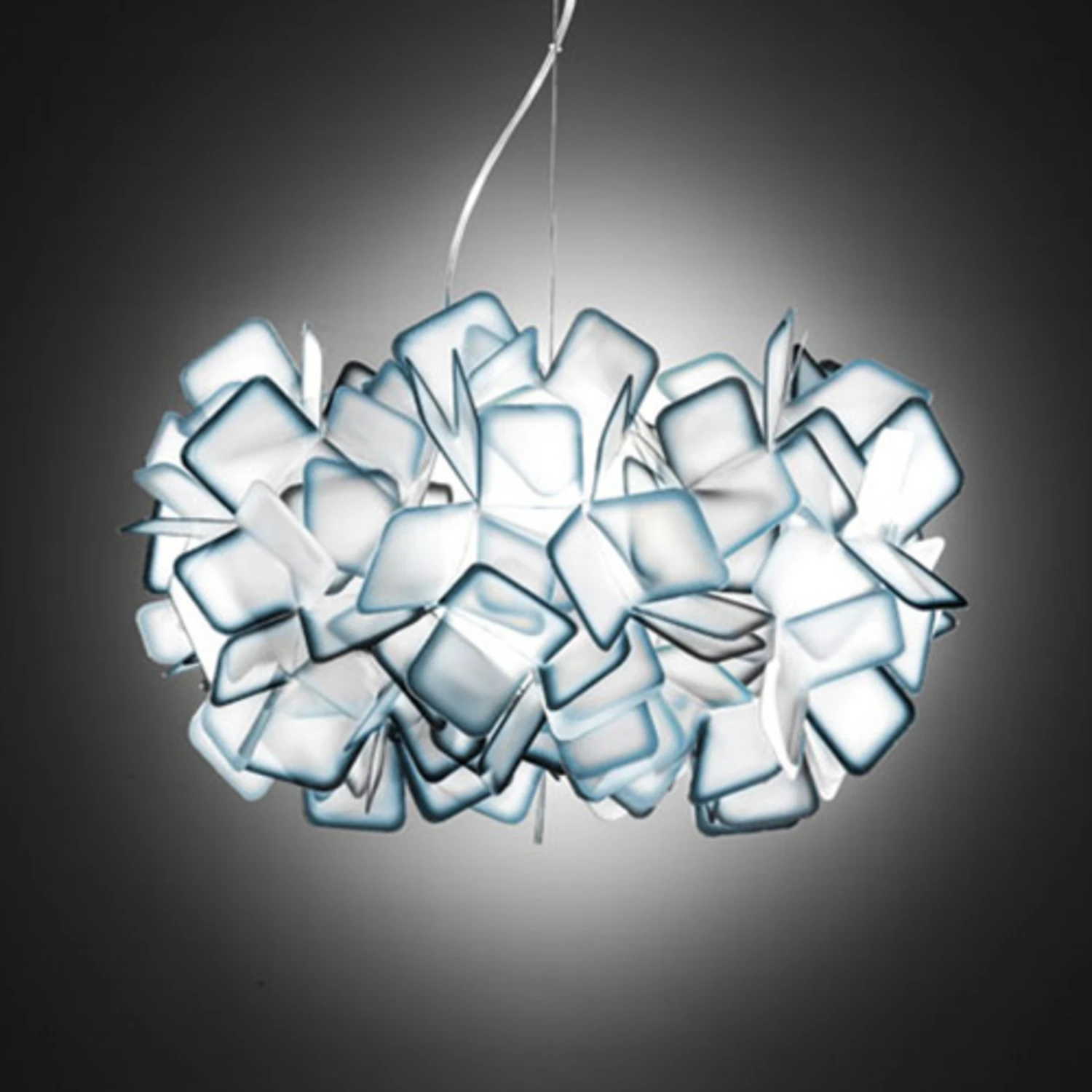 Slamp Clizia - Designer-Pendelleuchte, blau Slamp Clizia - Designer-Pendelleuchte, Blau -Slamp 8503183