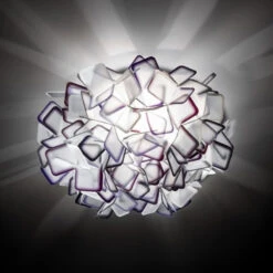Slamp Clizia - Designer-Wandleuchte, Lila