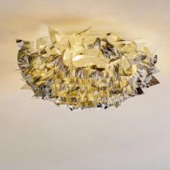 Slamp Veli Large Designer-Deckenlampe Ø78cm Silber