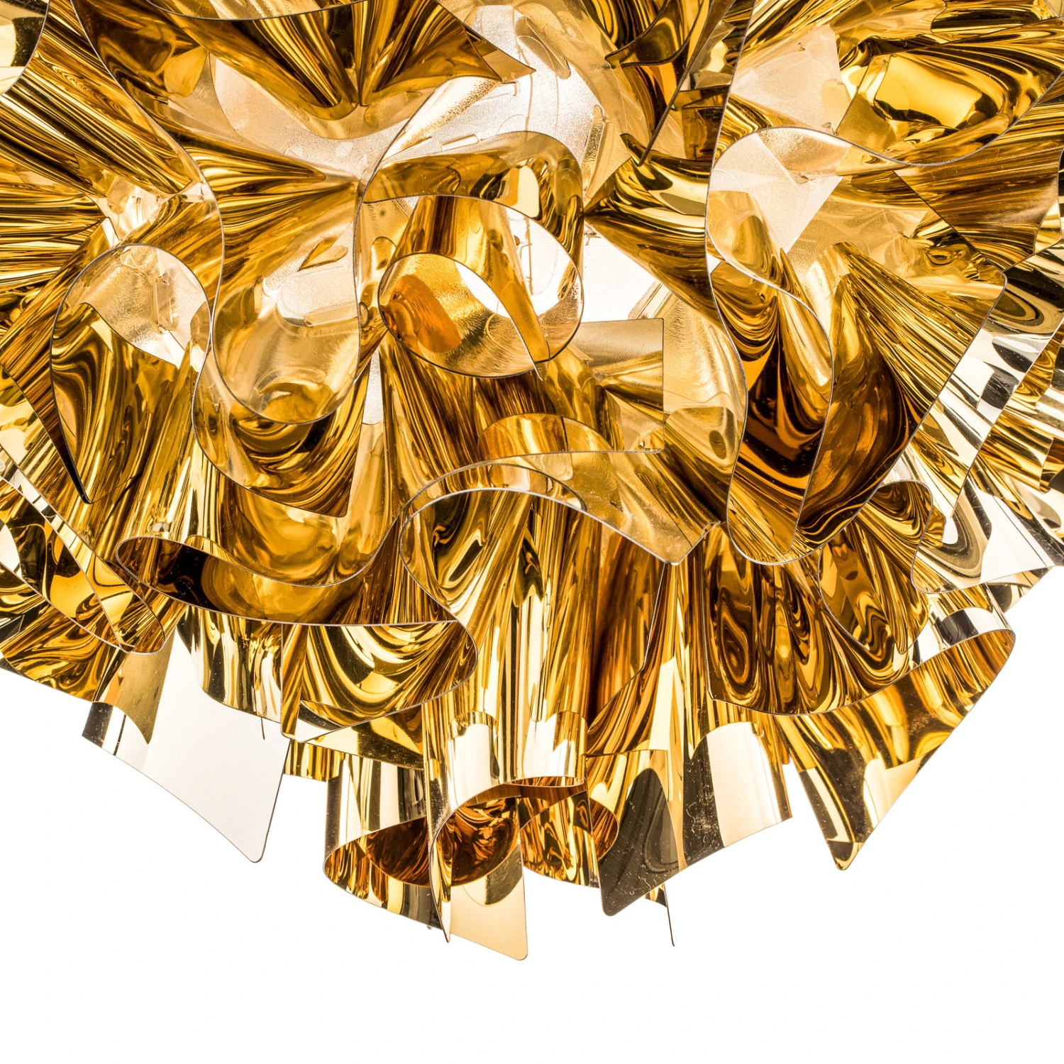 Slamp Veli Design-Hängeleuchte, Ø 42cm, gold Slamp Veli Design-Hängeleuchte, Ø 42cm, Gold -Slamp 8503216 5