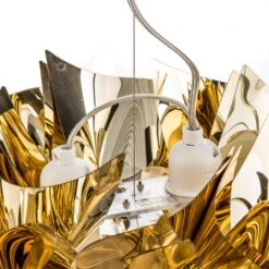 Slamp Veli Design-Hängeleuchte, Ø 42cm, Gold 9 Slamp Veli Design-Hängeleuchte, Ø 42cm, Gold -Slamp 8503216 7