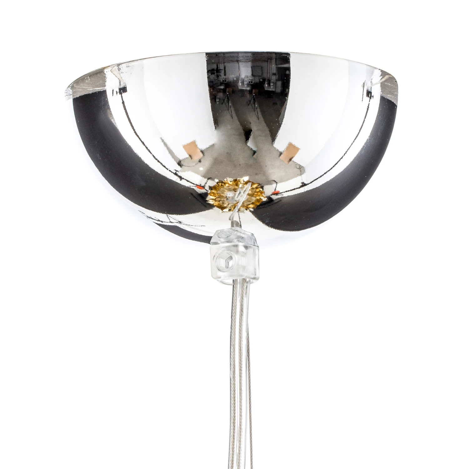 Slamp Veli Design-Hängeleuchte, Ø 42cm, gold Slamp Veli Design-Hängeleuchte, Ø 42cm, Gold -Slamp 8503216 8