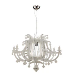 Slamp Ginetta - Designer-Hängeleuchte, Weiß 4 Slamp Ginetta - Designer-Hängeleuchte, Weiß -Slamp 8503218 2