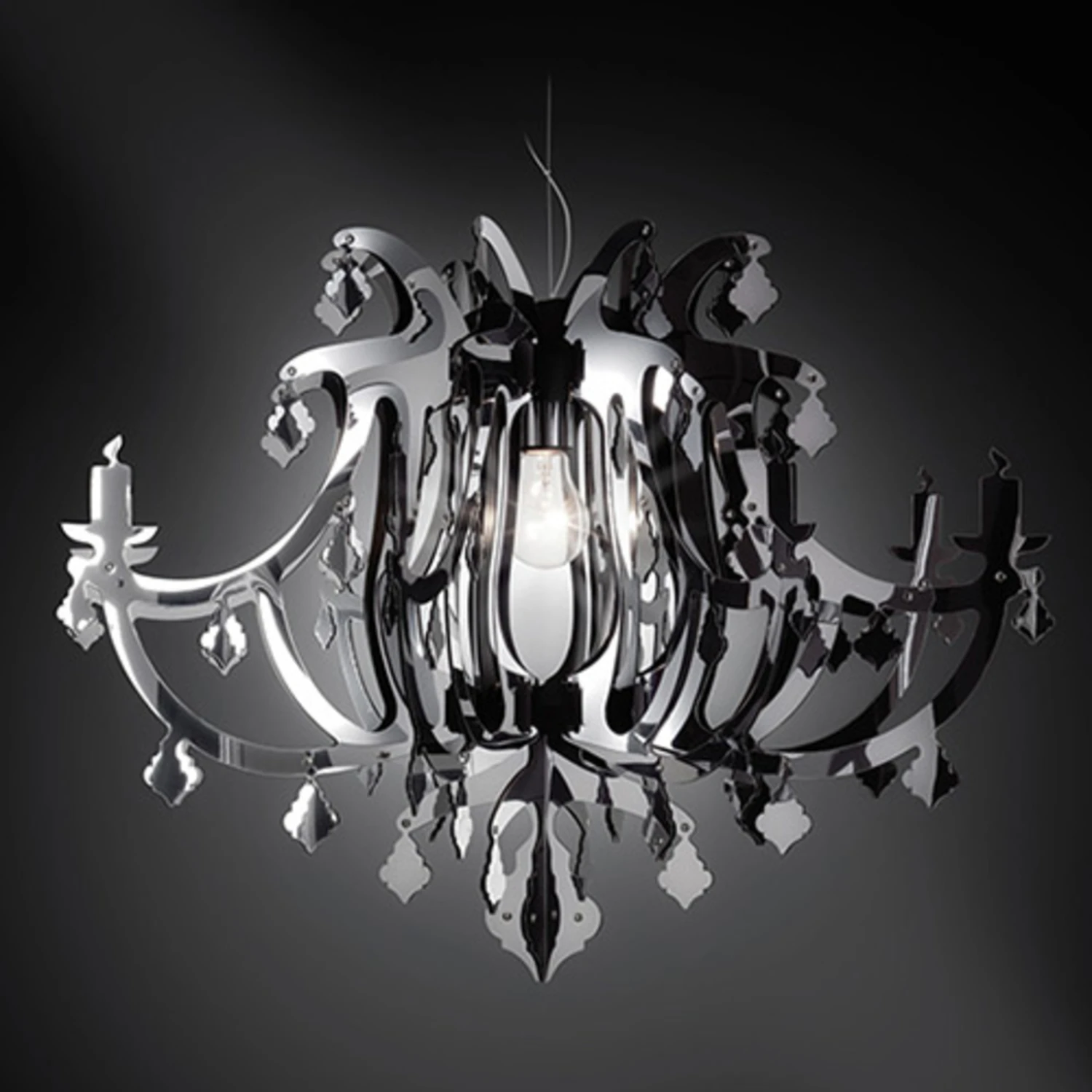 Slamp Ginetta - Designer-Hängeleuchte, silber Slamp Ginetta - Designer-Hängeleuchte, Silber -Slamp 8503220 1