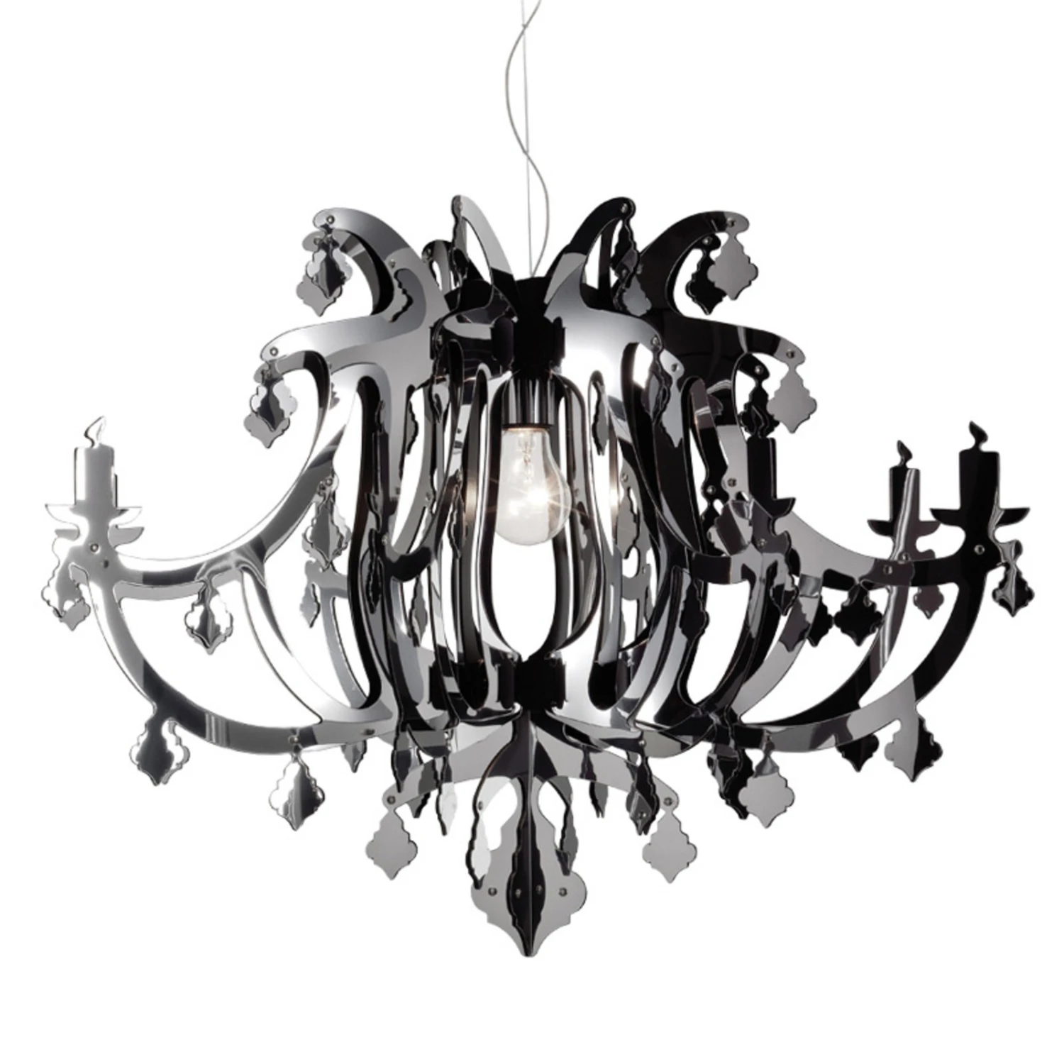 Slamp Ginetta - Designer-Hängeleuchte, silber Slamp Ginetta - Designer-Hängeleuchte, Silber -Slamp 8503220