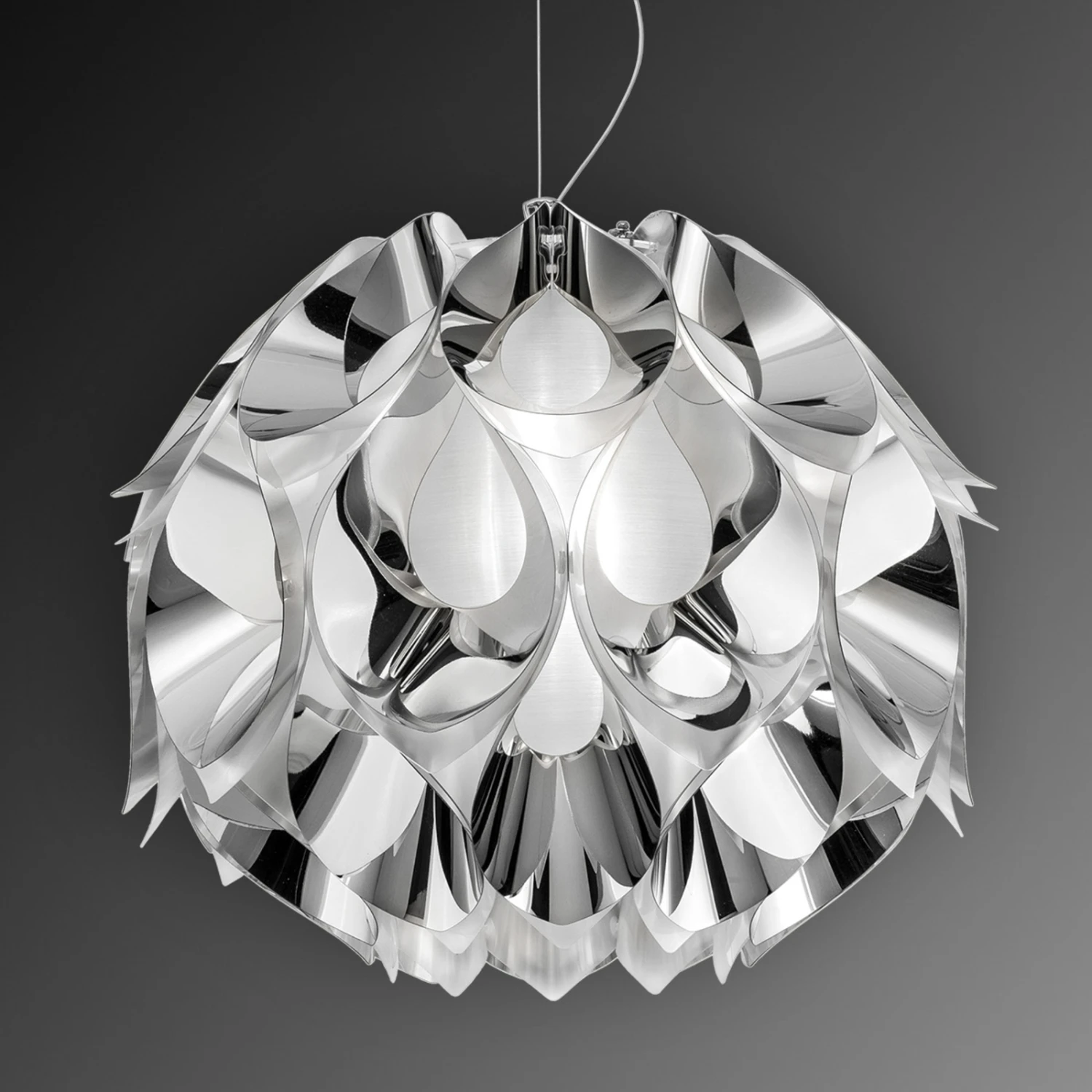 Slamp Flora - Design-Hängeleuchte, silber, 50 cm Slamp Flora - Design-Hängeleuchte, Silber, 50 Cm -Slamp 8503232
