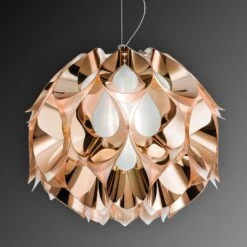 Slamp Flora - Design-Hängeleuchte, Kupfer, 50 Cm