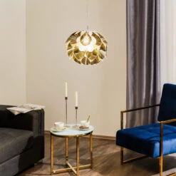 Slamp Flora - Design-Hängeleuchte, Gold, 36 Cm 4 Slamp Flora - Design-Hängeleuchte, Gold, 36 Cm -Slamp 8503234 2