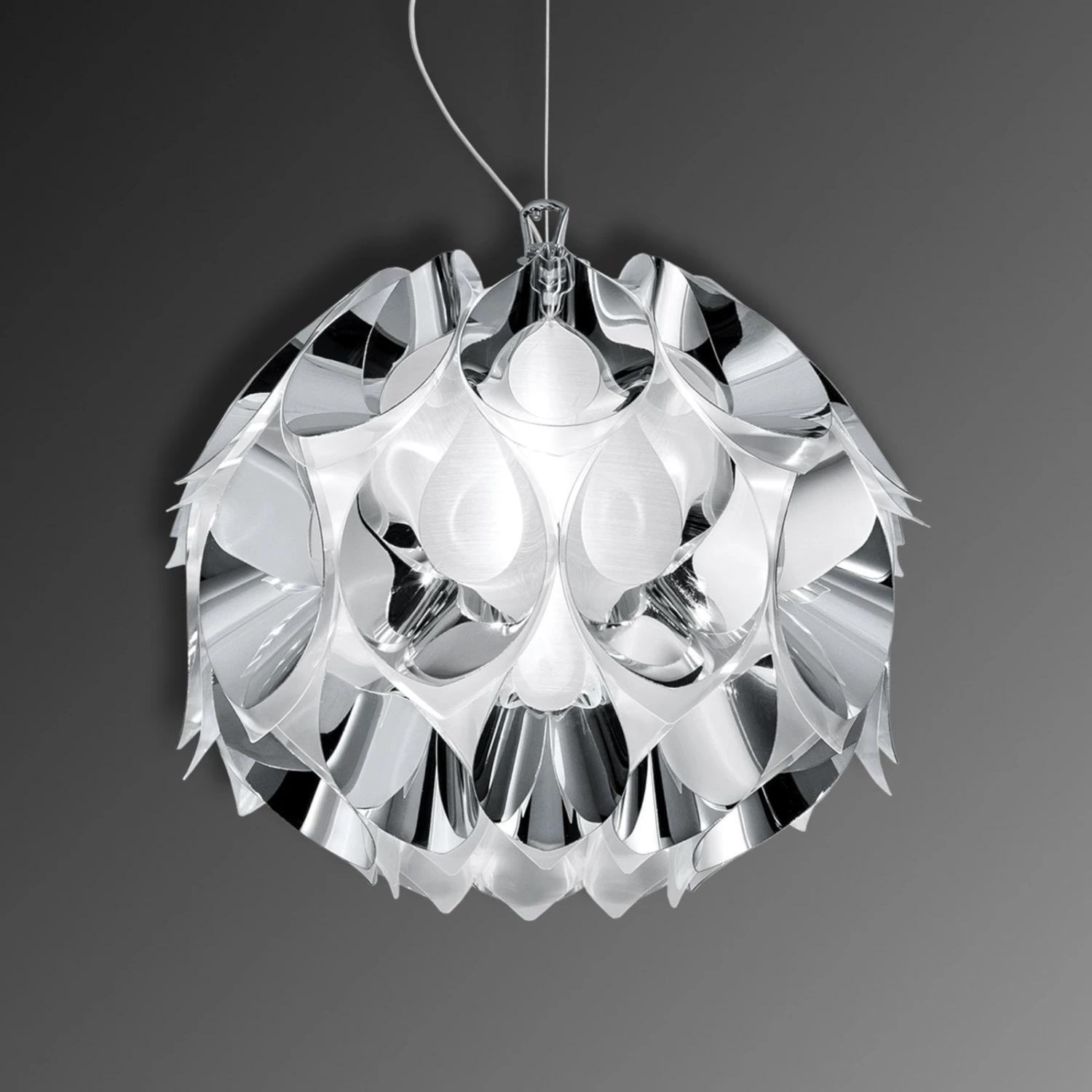Slamp Flora - Design-Hängeleuchte, silber, 36 cm Slamp Flora - Design-Hängeleuchte, Silber, 36 Cm -Slamp 8503235 1