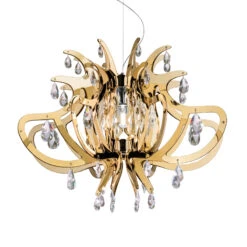Slamp Lillibet - Goldene Designer-Pendelleuchte 3 Slamp Lillibet - Goldene Designer-Pendelleuchte -Slamp 8503240 1