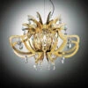 Slamp Lillibet - Goldene Designer-Pendelleuchte 2 Slamp Lillibet - Goldene Designer-Pendelleuchte -Slamp 8503240
