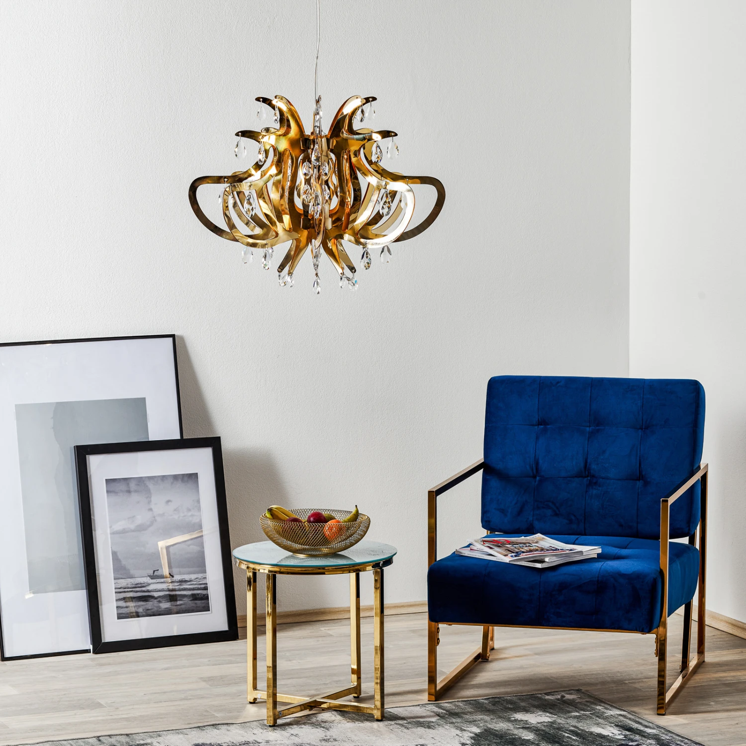 Slamp Lillibet - goldene Designer-Pendelleuchte Slamp Lillibet - Goldene Designer-Pendelleuchte -Slamp 8503240 3