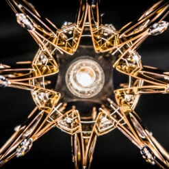 Slamp Lillibet - Goldene Designer-Pendelleuchte 8 Slamp Lillibet - Goldene Designer-Pendelleuchte -Slamp 8503240 6