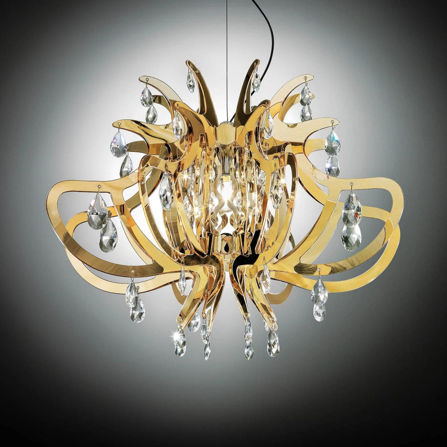 Slamp Lillibet - goldene Designer-Pendelleuchte Slamp Lillibet - Goldene Designer-Pendelleuchte -Slamp 8503240