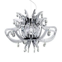 Slamp Lillibet - Silberne Designer-Pendelleuchte 6 Slamp Lillibet - Silberne Designer-Pendelleuchte -Slamp 8503241 4