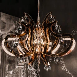 Slamp Lillibet - Kupferfarbene Design-Pendellampe 7 Slamp Lillibet - Kupferfarbene Design-Pendellampe -Slamp 8503242 5