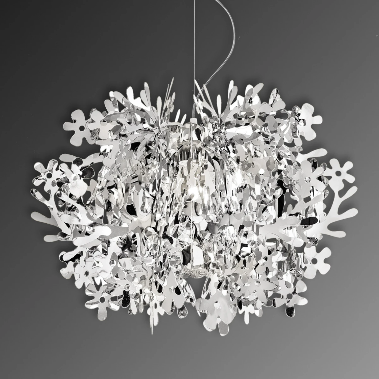 Slamp Fiorella - Designer-Pendellampe, silber Slamp Fiorella - Designer-Pendellampe, Silber -Slamp 8503244
