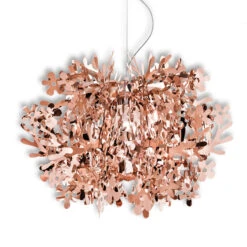 Slamp Fiorella - Designer-Pendellampe, Kupfer