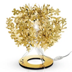 Slamp Fiorellina - Goldene Tischleuchte 4 Slamp Fiorellina - Goldene Tischleuchte -Slamp 8503246 2