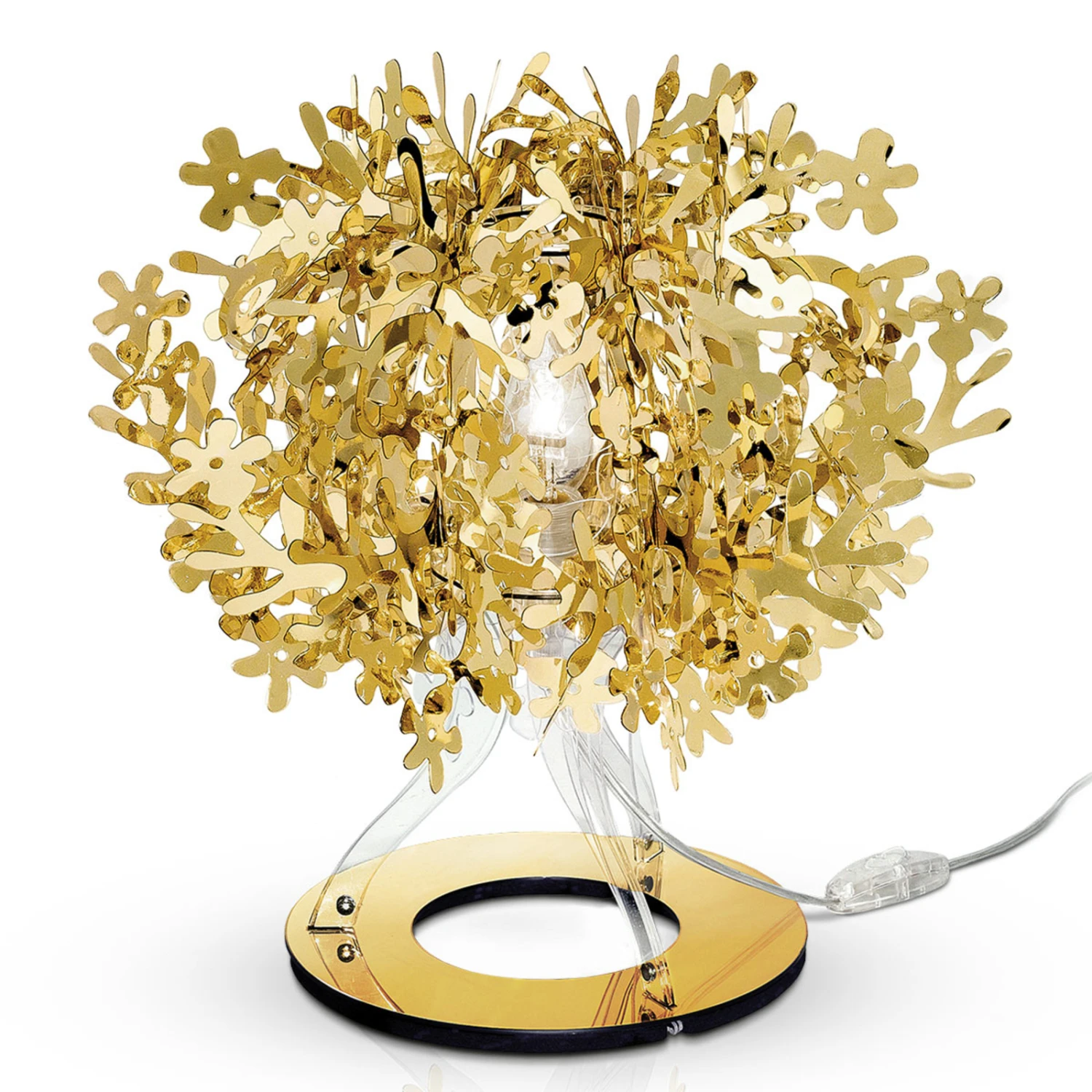 Slamp Fiorellina - goldene Tischleuchte Slamp Fiorellina - Goldene Tischleuchte -Slamp 8503246 2