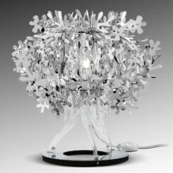 Slamp Fiorellina - Silberne Tischleuchte 4 Slamp Fiorellina - Silberne Tischleuchte -Slamp 8503247 2