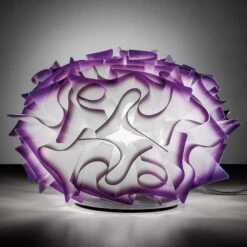 Slamp Veli Design-Tischleuchte Ø 32cm Pflaume