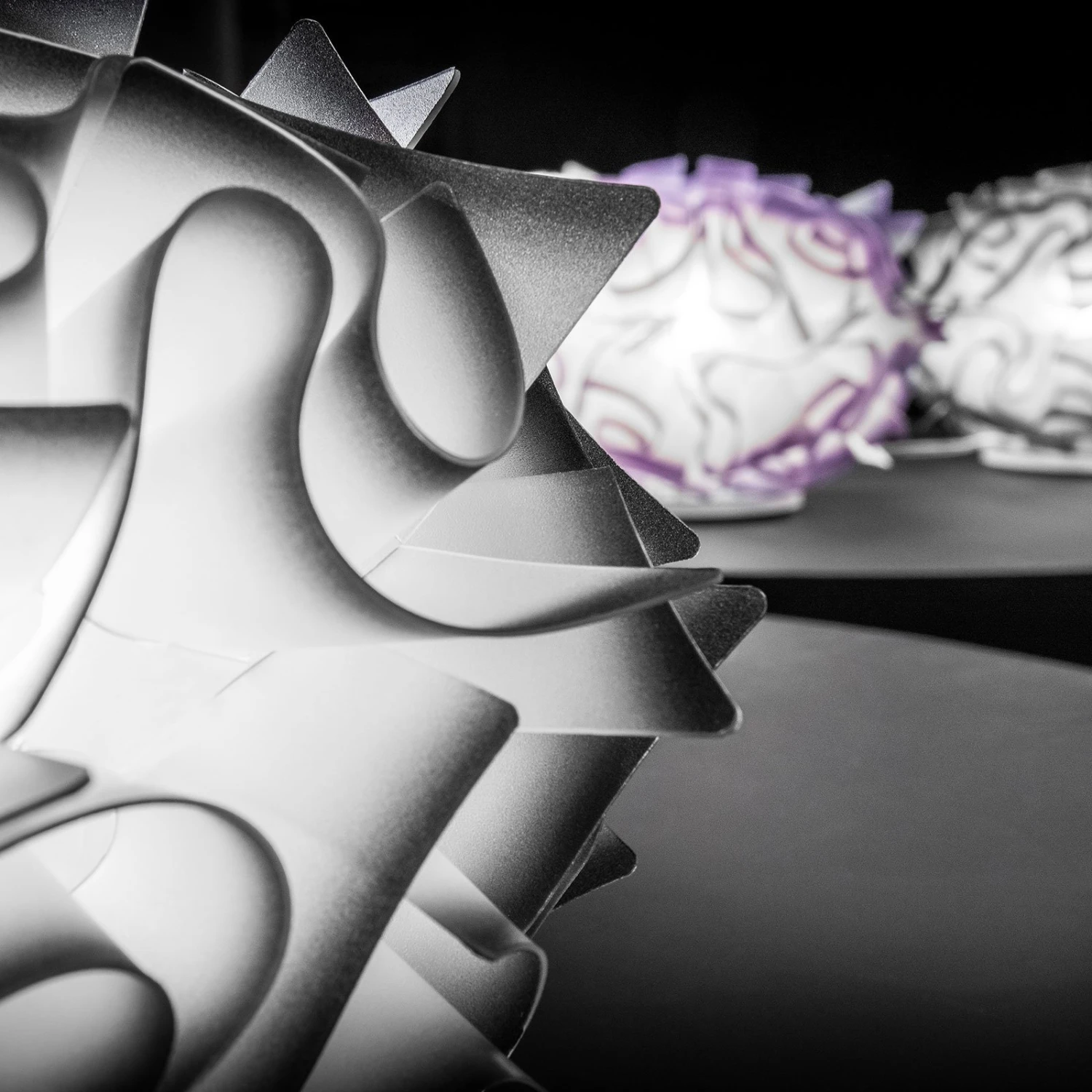 Slamp Veli Design-Tischleuchte Ø 32cm pflaume Slamp Veli Design-Tischleuchte Ø 32cm Pflaume -Slamp 8503251 6