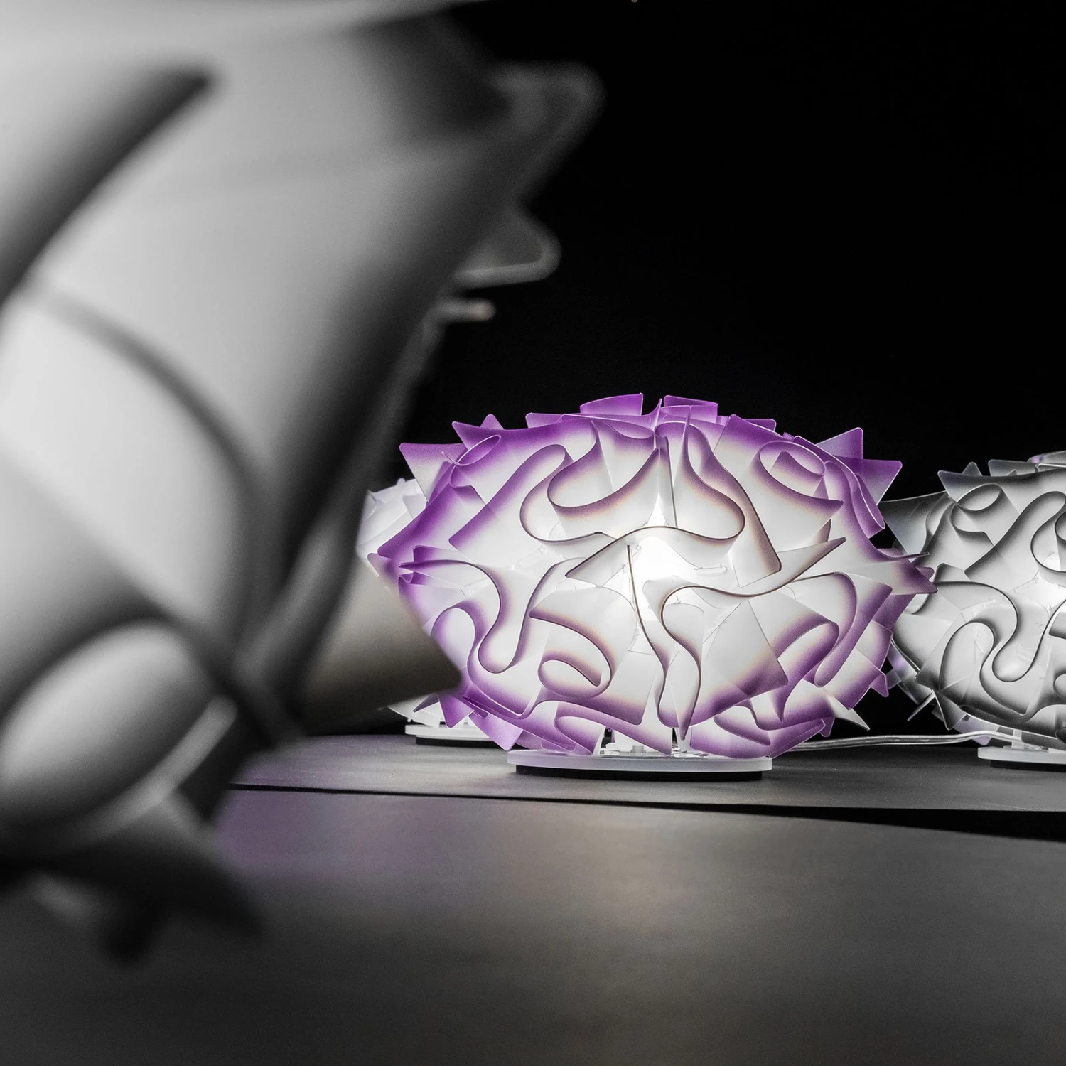 Slamp Veli Design-Tischleuchte Ø 32cm anthrazit Slamp Veli Design-Tischleuchte Ø 32cm Anthrazit -Slamp 8503252 4