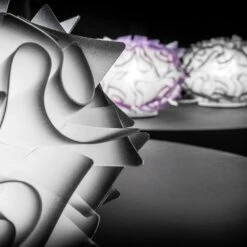 Slamp Veli Design-Tischleuchte Ø 32cm Anthrazit 7 Slamp Veli Design-Tischleuchte Ø 32cm Anthrazit -Slamp 8503252 5